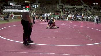 7A 138 lbs Cons. Round 3 - Caden Lawerence, Mary G Montgomery vs Christopher Florence, Central