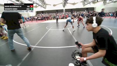 150-I lbs Round Of 32 - David Butenewicz III, Pride WC vs Modesto Kindu, Methacton
