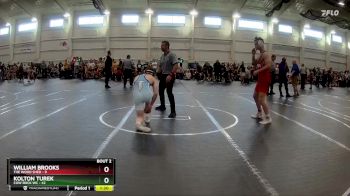 165 lbs Round 1 (6 Team) - William Brooks, The Wood Shed vs Kolton Turek, Cow Rock WC