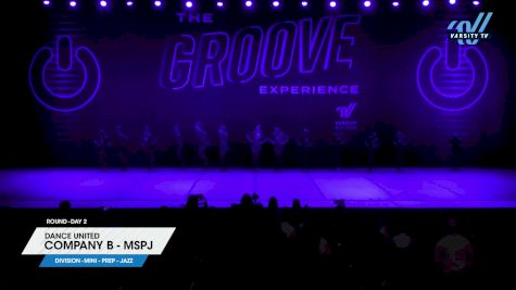 Dance United - Company B - MSPJ [2024 Mini - Prep - Jazz Day 2] 2024 GROOVE Dance Grand Nationals