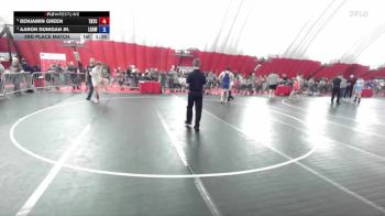 215 lbs 3rd Place Match - Benjamin Green, Team Nazar Training Center vs Aaron Dunigan Jr., La Crosse Area Wrestlers