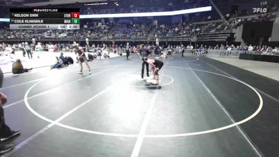 Champ. Round 1 - Kelson Dirk, Sturgis Brown vs Cole Klingbile, Madison