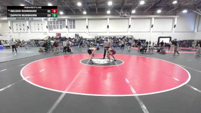 120 lbs Round Of 16 - Nelson Rodriguez, Bethel vs Zaphyr Musshorn, Xavier