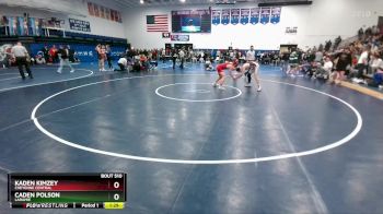 138 lbs Semifinal - Kaden Kimzey, Cheyenne Central vs Caden Polson, Laramie