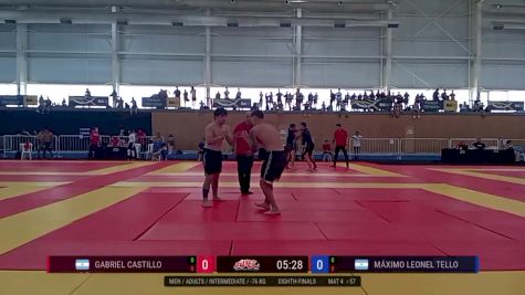 Gabriel Castillo vs Máximo Leonel Tello 2025 ADCC South American Championship