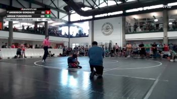 112-116 lbs Quarterfinal - Anderson Gonzalez, Relentless Training Center vs Abram Funderburk, Eureka Wrestling Club