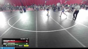 132 lbs Cons. Round 3 - Brett Suchocki, Merrill High School Wrestling vs Brennen Welch, Wisconsin