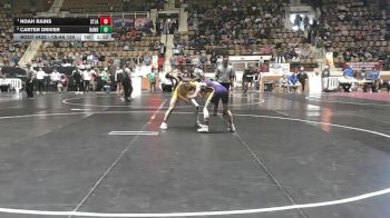 1A-4A 120 1st Place Match - Noah Rains, St James vs Carter Driver, Ranburne