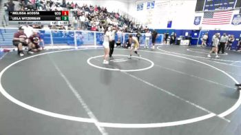 110 lbs Semifinal - Leila Witzerman, Peninsula vs Melissa Acosta, West Covina