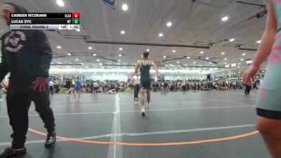 132 lbs Cons. Round 2 - Lucas Dyc, Unattached vs Camden Ritzmann, Unattached