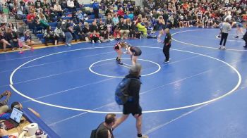 132 lbs Semifinal - Kami McWillson, Dunkirk vs Carmen Bishop, Groton
