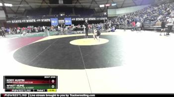 92 lbs Cons. Round 4 - Kody Austin, Prometheus Wrestling Club vs Wyatt Hume, Whatcom Wrestling Academy