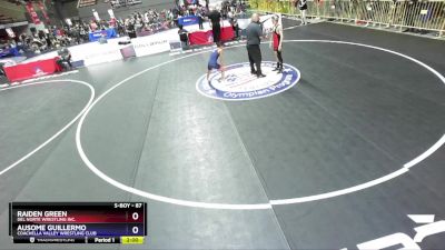 87 lbs Quarterfinal - Raiden Green, Del Norte Wrestling Inc. vs Ausome Guillermo, Coachella Valley Wrestling Club