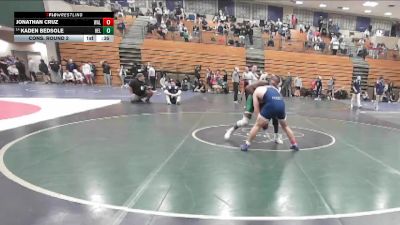 157 lbs Cons. Round 2 - Kaden Bedsole, Helix vs Jonathan Cruz, Walnut