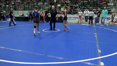 135 lbs Quarters - Brielle Parke, Sebolt Women's Wrestling vs Sophie Hemann, Moyer Elite