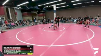 49 lbs Semifinal - Jonathan Robinson, Panther Youth Wrestling-CPR vs Theseus Yang-Elson, Summit Wrestling Academy