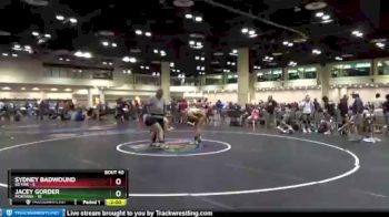 126 lbs Round 8 (10 Team) - Sydney Badwound, SD Fire vs Jacey Gorder, Montana