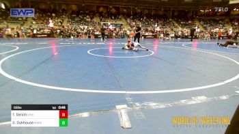 55 lbs Consi Of 16 #2 - Thomas Delich, Greater Heights Wrestling vs Grady Dykhouse, Massa's Maniacs