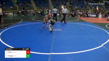 3rd Place - Johnathan Millz, Pomona Elite vs Trayton Rogge, Pueblo County Wrestling Club