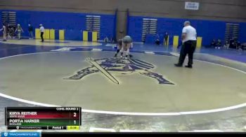 155 lbs Cons. Round 2 - Kirya Reither, White River vs Portia Harker, Richland