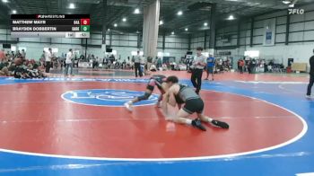 132 lbs 1 - Brayden Dobbertin, DARKHORSE vs Matthew Mayr, 84 ATHLETES