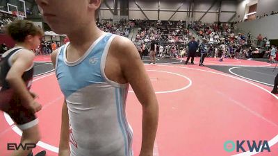 64 lbs Quarterfinal - Louis Littleton, Collinsville Cardinal Youth Wrestling vs Colton England, Pocola Youth Wrestling