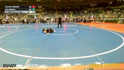 52 lbs 2nd Place - Brooks Sombke, Sniper Wrestling Academy vs Kai Parker, Alpha Elite, Mi