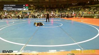 52 lbs 2nd Place - Brooks Sombke, Sniper Wrestling Academy vs Kai Parker, Alpha Elite, Mi