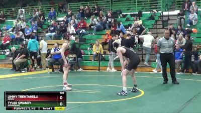 106 lbs Cons. Round 3 - Tyler Swaney, Springboro vs Jimmy Trentanelli, Perry
