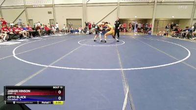 144 lbs Placement Matches (8 Team) - Jabari Hinson, Iowa vs Otto Black, Colorado