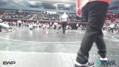 52 lbs Round Of 16 - Orion Lewis, Sperry Wrestling Club vs Emmalyn Gibson, Wolfpak Wrestling