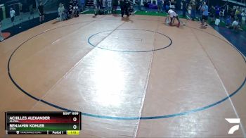 132 lbs Quarterfinal - Benjamin Kohler, Utah vs Achilles Alexander, Alaska