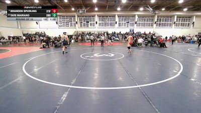 165 lbs Round Of 16 - Branden Spurling, Stratford vs Tate Mairano, Simsbury