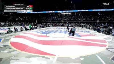 3rd Place Match - Christian Ehresmann, Groton Area vs Ryken Orel, Winner