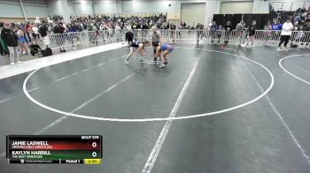 125 lbs Semifinal - Kaylyn Harrill, The Best Wrestler vs Jamie Laswell, Arizona Girls Wrestling