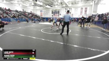 190 lbs Semifinal - Jade Seitz, San Dimas vs Raven Ross, Long Beach Poly
