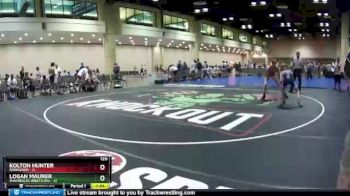 120 lbs Round 5 (10 Team) - Logan Maurer, Shamrocks Wrestling vs Kolton Hunter, Rosewood