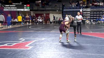 149 lbs Consi Of 8 #2 - Jimmy Nugent, Central Michigan vs Clayton Jones III, Michigan State