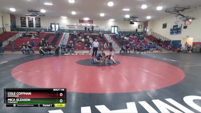 165 lbs Semifinal - Cole Coffman, Okanogan vs Mica Gleason, Tonasket