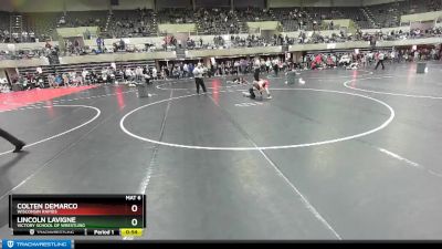 75 lbs Cons. Round 3 - Colten DeMarco, Wisconsin Rapids vs Lincoln LaVigne, Victory School Of Wrestling