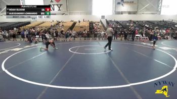 116 lbs Cons. Round 5 - Alexzander Lombardo, WRCL Wrestling Club vs Noah Bloom, Club Not Listed