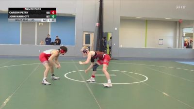 133 lbs Cons. Round 2 - Carson Petry, Northern State vs John Marriott, Northern Oklahoma College-Tonkawa