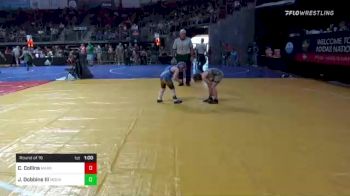 60 lbs Round Of 16 - Cole Collins, Marksmen Wrestling Club vs John Dobbins III, Mountain Home Flyers