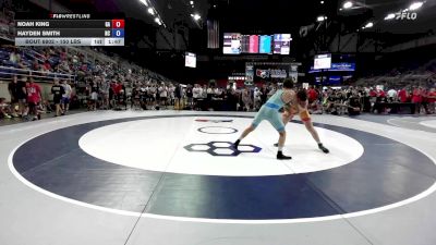 150 lbs Cons. Rd Of 64 - Noah King, GA vs Hayden Smith, NC