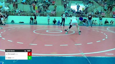 140 lbs Consolation - Jarrett Chriswell, Social Circle USA Takedown vs Trace Hale, Commerce Wrestling Club
