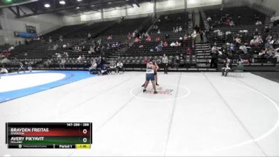 288 lbs Cons. Round 7 - Brayden Freitas, Riverton vs Avery Pikyavit, Millard