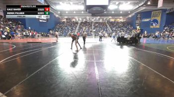 120 lbs Prelim - Cale Baker, Cape Henlopen vs Derek Fulmer, Nazareth