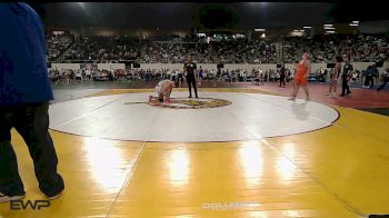200 lbs Consi Of 16 #2 - Racyn Mayo, Tonkawa vs Gauge Vogel, Pryor Tigers Wrestling
