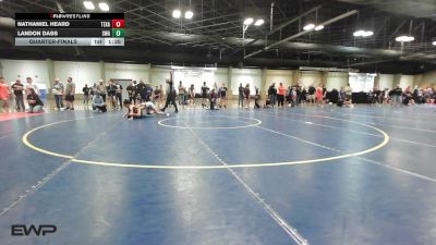 86-92 lbs Quarterfinal - Nathaniel Heard, Texas Select Wrestling vs Landon Dass, Shelton Wrestling Academy