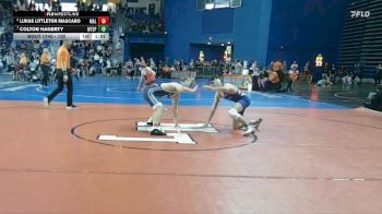 132 lbs Quarterfinal - Colton Hagerty, Washington Township vs Lukas Littleton Mascaro, Malvern Prep
